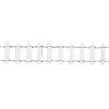 Mini Wooden fence 90x3cm white