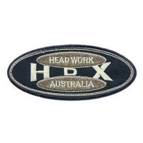 Iron-on motif Head Work HDX 10.2x4.3cm