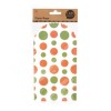 Paper sachets food grade, green/orange, 6 pcs