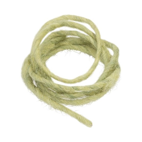 Wool rope, 2m, light green