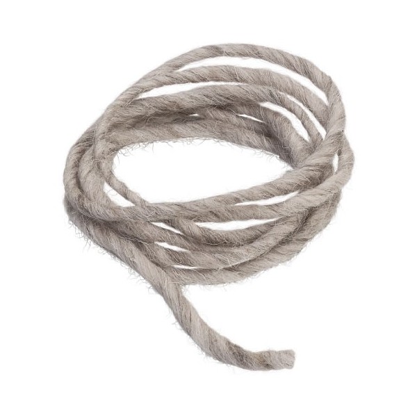 Wool rope, 2m, light brown