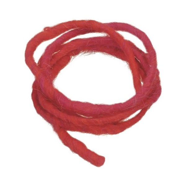 Wool rope, 2m, red