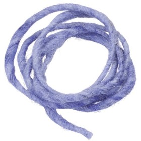 Wool rope, 2m, blue