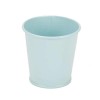 Metal Bucket blue