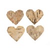 Bark Hearts, 4cm, 18 pcs