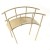 Metal bridge white 10cm