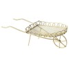 Wheelbarrow white 12.5cm