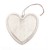 Corazon de madera 15x14x1.5cm blanco