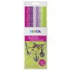 Quilling Stripes purple/green mix patterned
