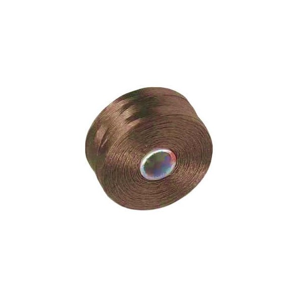 Fil nylon brun, 52m
