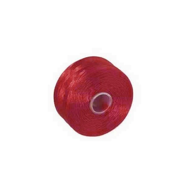 Nylon thread red, 52m