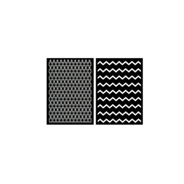 Stencils Graphic II, 2 patterns, A5