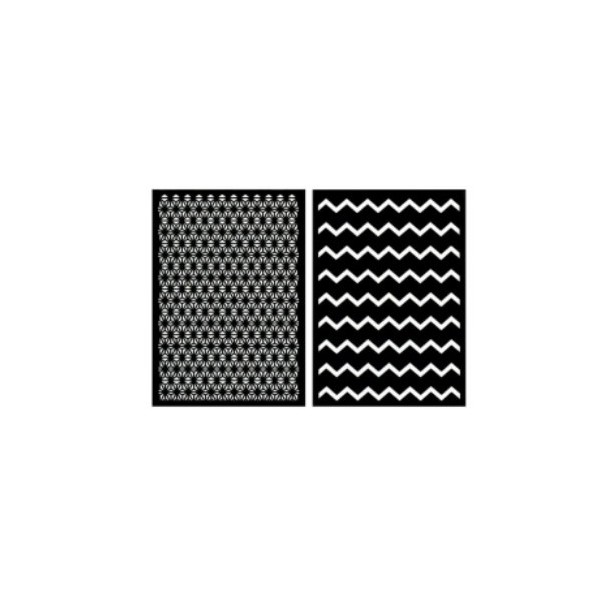 Stencils Graphic II, 2 patterns, A5