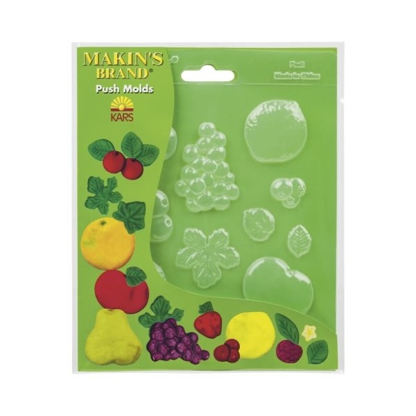 Makin's Push molds - Fruits