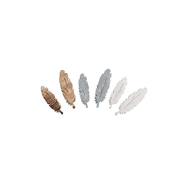 WoodenFeathers +/-3cm, 15 pcs