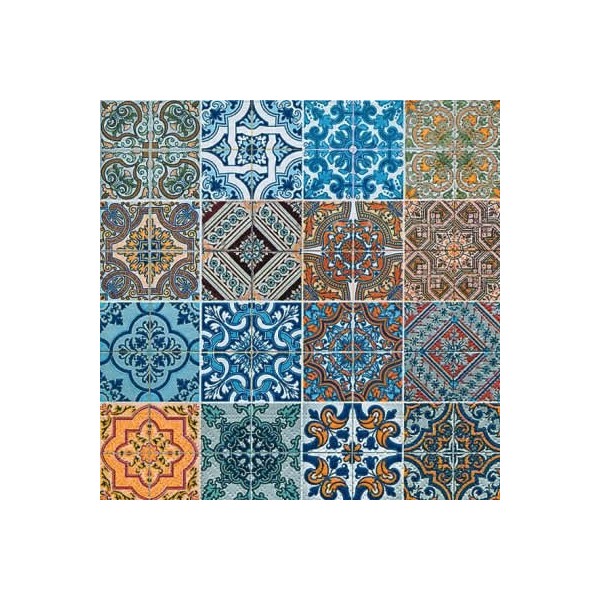 Serviette Tiles, 1 pce