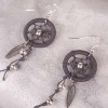 Metallring flach silber, Ø37mm, 1 Stk