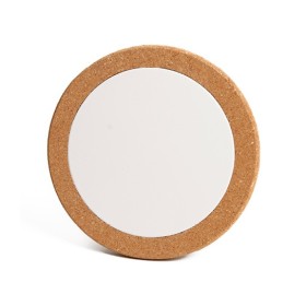 Salvamanteles de corcho y ceramica Ø19cm