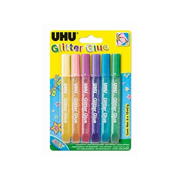 UHU - Glitter Glue Shiny colors