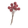 Bunch of berries, red, 2 pcs