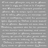 Pochoir Calligraphie 30.5x30.5cm