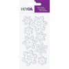 Sticker Mix Snowflakes white