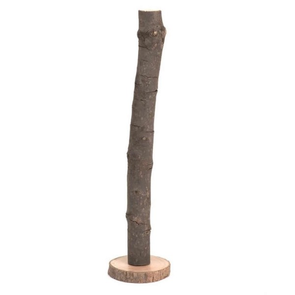 Wooden base Ø7cm with stick 31.5cm