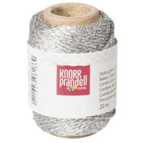 Baker's Twine metallic, Ø 1.5 mm/ 20 m, silver-coloured