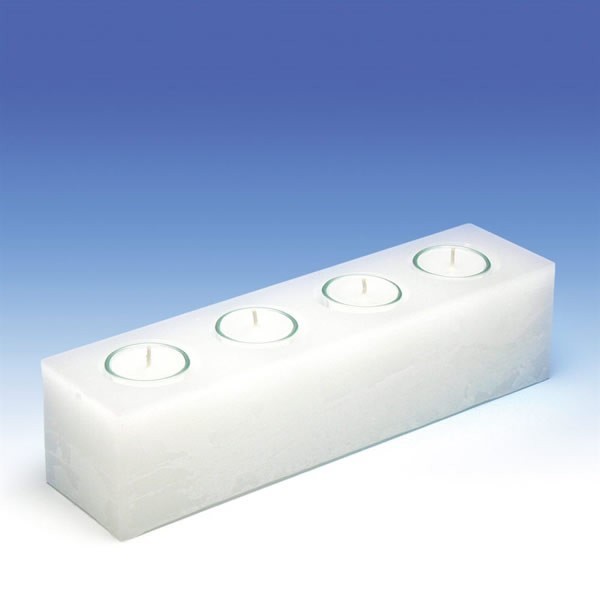 Candle Mould, rectangular block 300/75/75