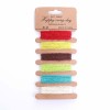Fils de chanvre 1.5mm, assortiment