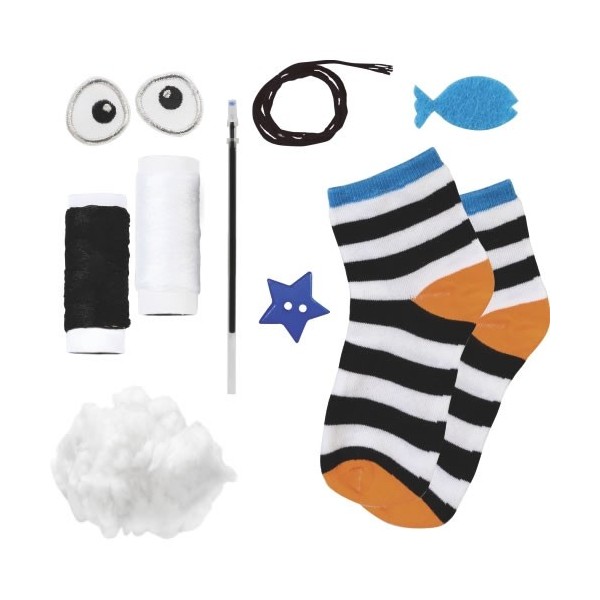 Kit chaussettes animaux - Chat