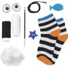 Kit chaussettes animaux - Chat