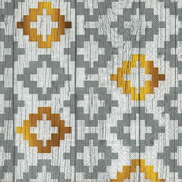 Serviette Hash Pattern, 1 Stk