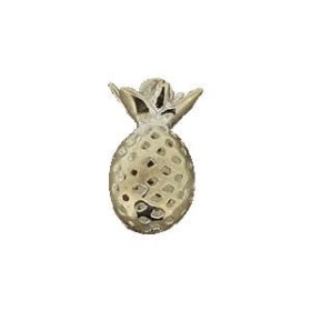 Pendentif ananas couleur argent