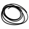 Lacet coton, noir, 1mm/10m