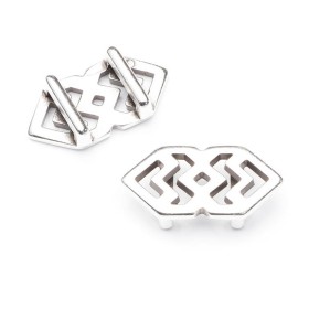 Passant rhombus 27x14mm 2 pcs