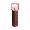 Hemp yarn, brown, 30m