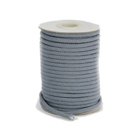 Cordon 4mm gris, +/- 2m