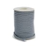 Cordon 4mm gris, +/- 2m