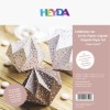 Origami Paper Crystal 40sheets rosa gold