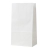 Paper sachets white, 6 pcs