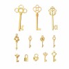 Key gold, 16 à 63 mm, 12 pcs