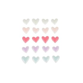 Artemio stickers epoxy coeurs, 20 pcs