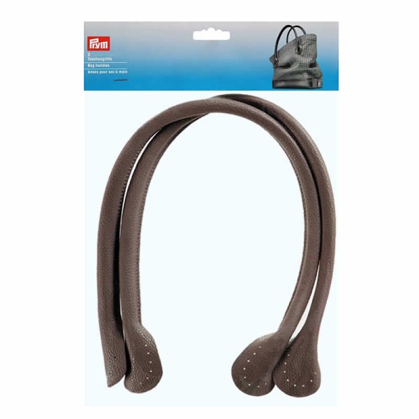 Prym Theresa - Anses de sac en cuir synthétique, 60cm, taupe