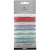 Assorted cotton laces, 1mm