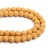 Lava beads yellow 10mm, -/+ 40 pcs