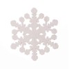 Wooden Snowflakes,4.5x4cm, 8 pcs