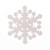 Wooden Snowflakes,4.5x4cm, 8 pcs