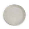 Plato de madera Ø29cm, gris claro