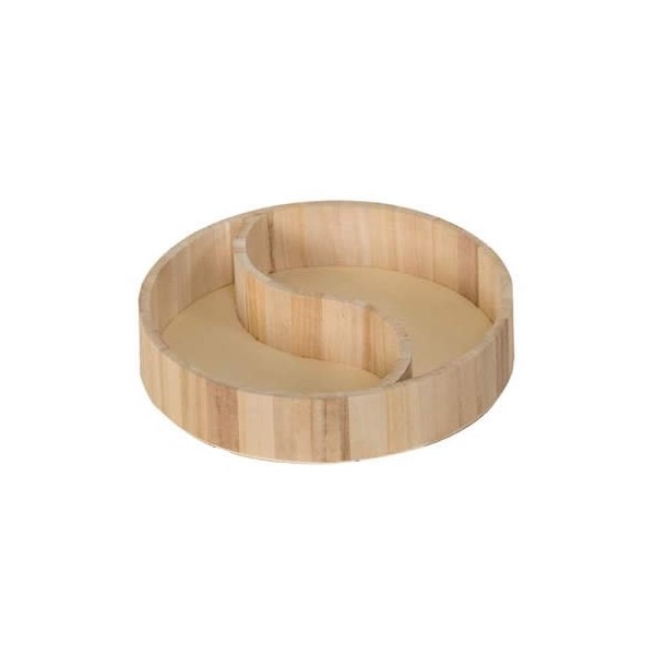Bandeja de madera Yin-Yang Ø 25cm